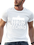 Berlin Techno Graphic T-Shirt - Black
