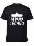 Berlin Techno Graphic T-Shirt - Black