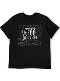 Funny Math 80th Birthday T-Shirt: Root of 6400 Years