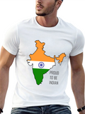 India Pride Black T-Shirt