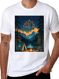 Wild Things Camping Graphic T-Shirt