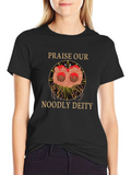 Flying Spaghetti Monster Graphic Tee