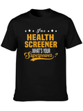 Health Screener Superpower T-Shirt