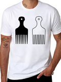 Afro Pick T-Shirt - Black Pride