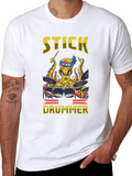 Stick With Me Drummer Tee