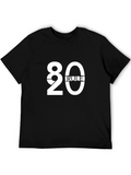 80s Rule Graphic Tee - Retro Style