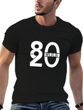 80s Rule Graphic Tee - Retro Style