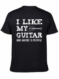 I Like My Guitar Funny Musician T-Shirt