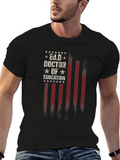 Ed.D Doctor of Education Patriotic T-Shirt