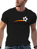 Deutschland Soccer Ball T-Shirt - German Pride
