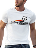 Deutschland Soccer Ball T-Shirt - German Pride