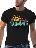 Hello Summer Skateboarder T-Shirt