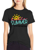 Hello Summer Skateboarder T-Shirt