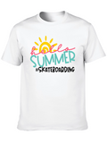 Hello Summer Skateboarder T-Shirt