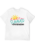 Hello Summer Skateboarder T-Shirt