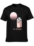 Peach Milk Kawaii T-Shirt