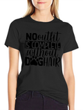 Dog Hair T-Shirt: No Outfit Complete