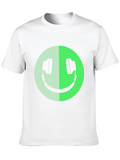 Headphone Smiley Graphic Tee