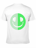 Headphone Smiley Graphic Tee