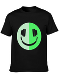 Headphone Smiley Graphic Tee