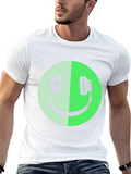 Headphone Smiley Graphic Tee
