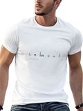 Venice Skyline Black T-Shirt