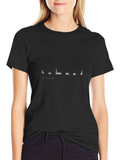 Venice Skyline Black T-Shirt