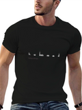 Venice Skyline Black T-Shirt