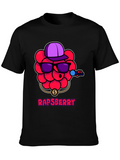 Rapberry Graphic T-Shirt - Hip Hop Berry Design