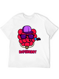 Rapberry Graphic T-Shirt - Hip Hop Berry Design