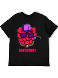 Rapberry Graphic T-Shirt - Hip Hop Berry Design