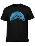 Mountainscape Graphic Tee - Nature Lovers Shirt