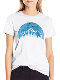 Mountainscape Graphic Tee - Nature Lovers Shirt