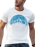 Mountainscape Graphic Tee - Nature Lovers Shirt