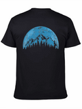 Mountainscape Graphic Tee - Nature Lovers Shirt