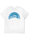 Mountainscape Graphic Tee - Nature Lovers Shirt