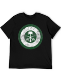 Saudi Arabia Flag Distressed T-Shirt