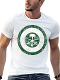 Saudi Arabia Flag Distressed T-Shirt