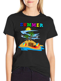 Summer Family Vacation Island T-Shirt