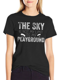 The Sky Is My Playground Graphic T-Shirt