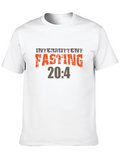 Intermittent Fasting 20:4 Graphic Tee - Black