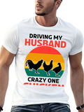 Funny Chicken Husband T-Shirt