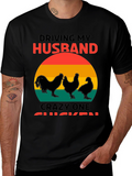 Funny Chicken Husband T-Shirt