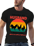 Funny Chicken Husband T-Shirt