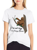 Sloth Energy Efficient Graphic Tee