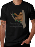 Sloth Energy Efficient Graphic Tee