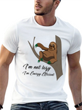 Sloth Energy Efficient Graphic Tee