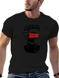Loser Graphic T-Shirt - Mens Black Tee