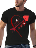 Love Arrow Graphic Tee - Romantic Design