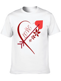 Love Arrow Graphic Tee - Romantic Design